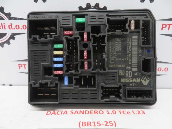 DACIA SANDERO L.23, ELEKTRONIKA Z VAROVALKAMI