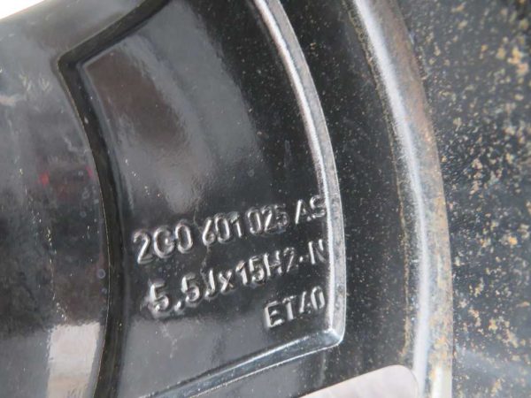 VW POLO 1.0 TSI L.24, ALU PLATIŠČA Z GUMAMI - Image 8