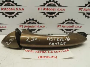 OPEL ASTRA L.16, ZUNANJA KLJUKA VRAT, ZADNJA DESNA