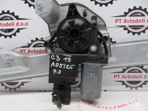 CITROEN C3 L.19, MEHANIZEM ZA DVIG STEKLA, PREDNJI DESNI - Image 2