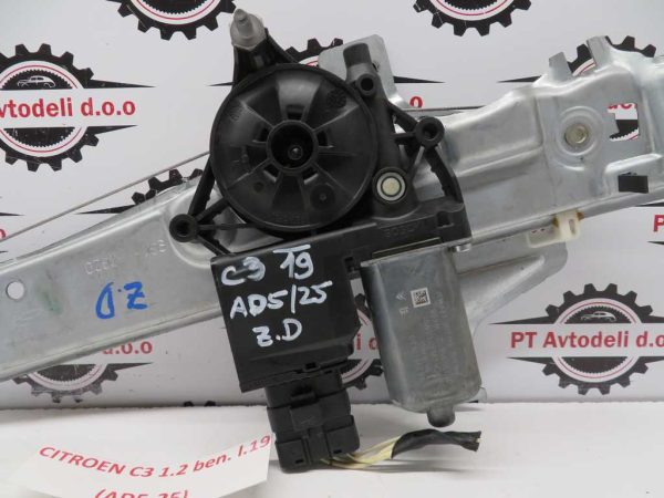CITROEN C3 L.19, MEHANIZEM ZA DVIG STEKLA, ZADNJI DESNI - Image 2