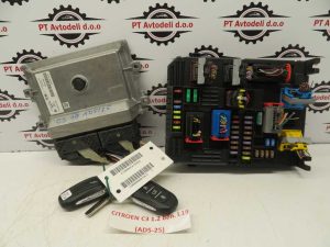 CITROEN C3 1.2 BEN. L.19, KOMPLET MOTORNI RAČUNALNIK