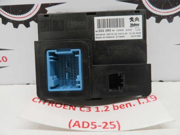 CITROEN C3 L.19, ELEKTRONIKA