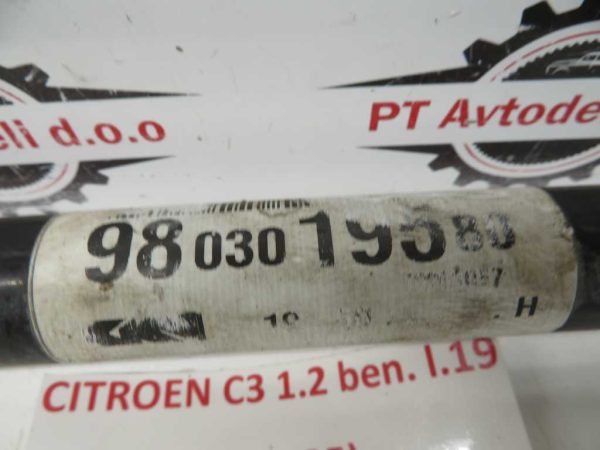 CITROEN C3 1.2 BEN. L.19, POLOSOVINA, PREDNJA LEVA - slika 4