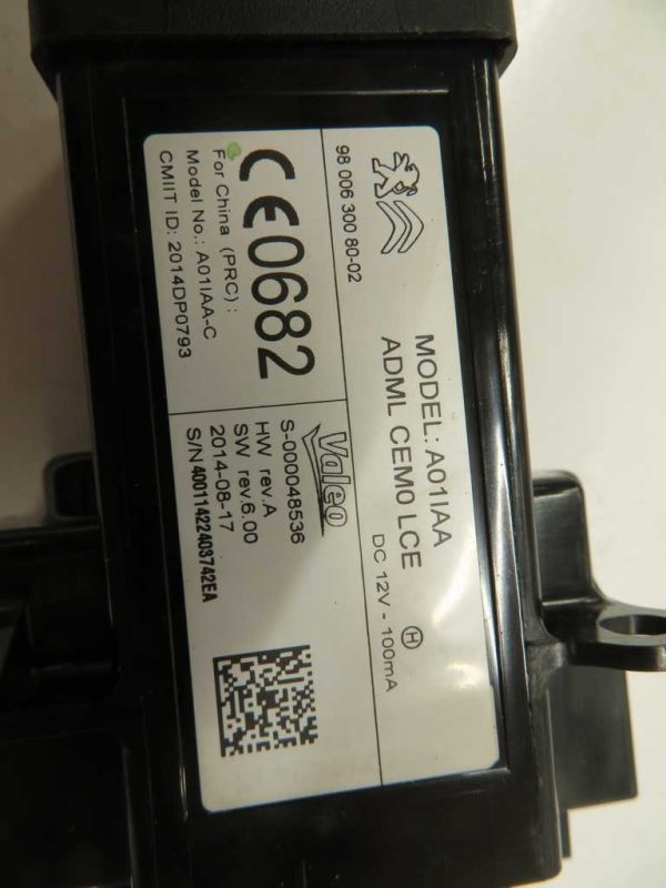 CITROEN C4 GRAND PICASSO L.16, ČITALEC KARTICE - Image 2