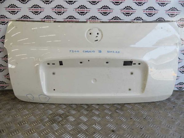 FIAT 500 CABRIO L.18, POKROV PRTLJAGE
