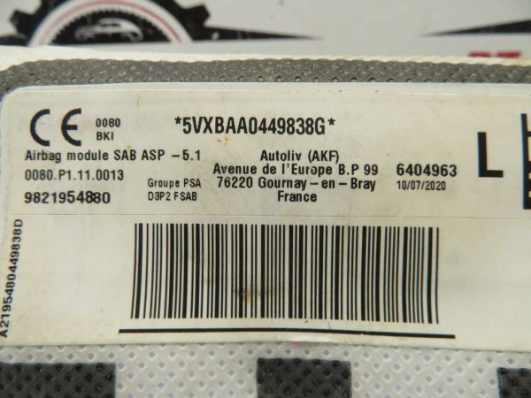 PEUGEOT 208 L.20, SEDEŽNI AIRBAG, LEVI - Image 2