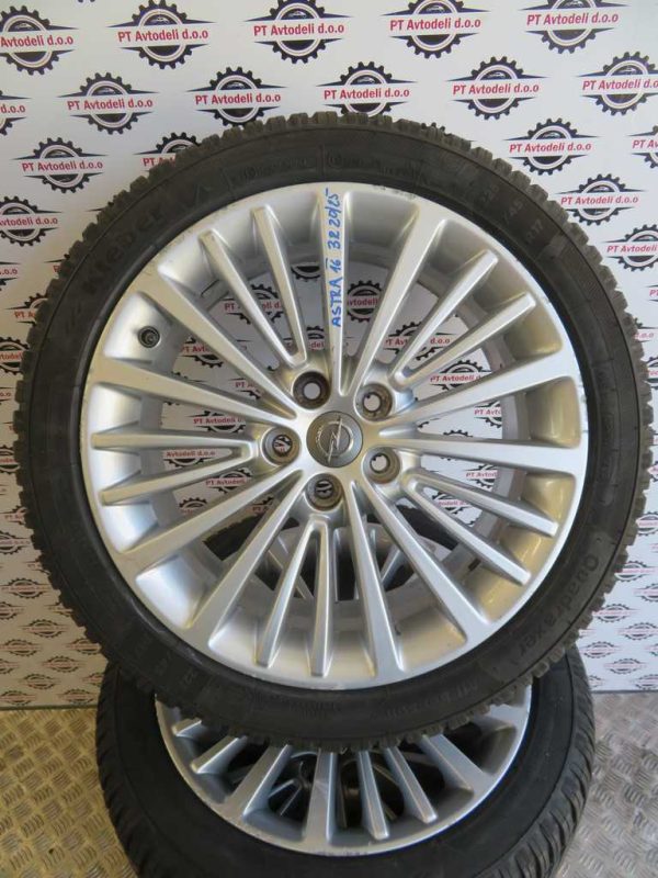 OPEL ASTRA L.16, ALU PLATIŠČA Z GUMAMI - Image 2