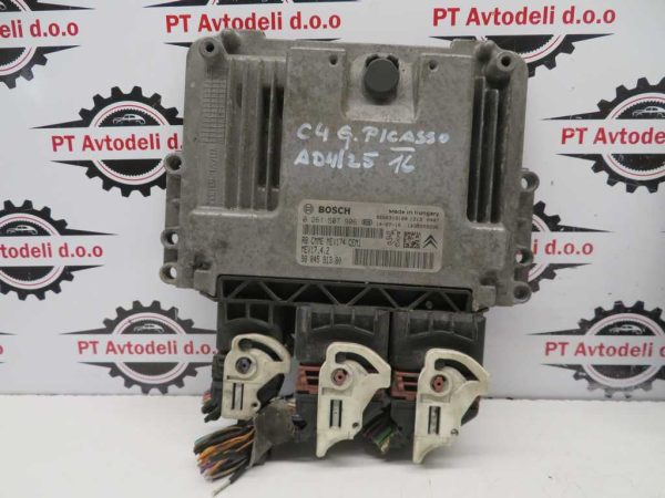 CITROEN C4 GRAND PICASSO 1.6 BEN. L.16, MOTORNI RAČUNALNIK KOMPLET - Image 2