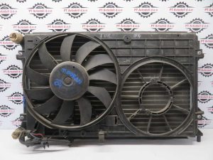VW TOURAN L.04, HLADILNIK VODE IN VENTILATOR