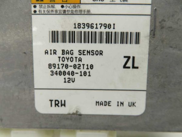 TOYOTA COROLLA L.20, AIRBAG RAČUNALNIK - slika 2