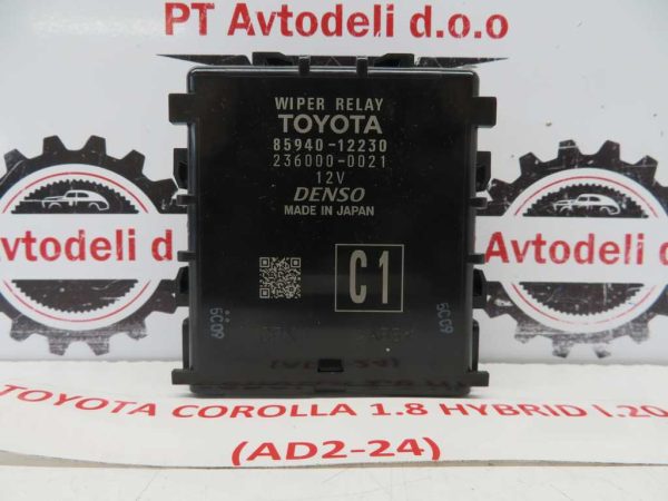 TOYOTA COROLLA L.20, ELEKTRONIKA