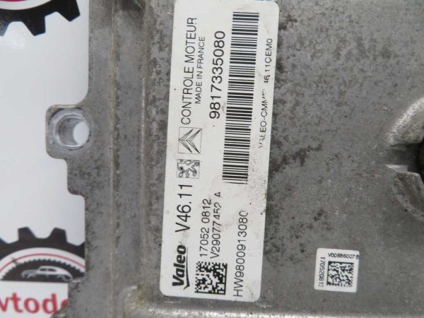 CITROEN C3 1.2 BEN. L.17, KOMPLET MOTORNI RAČUNALNIK - slika 3