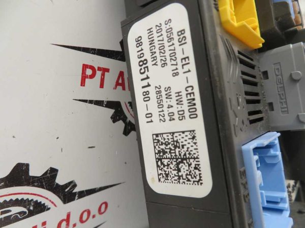 CITROEN C3 1.2 BEN. L.17, KOMPLET MOTORNI RAČUNALNIK - slika 5