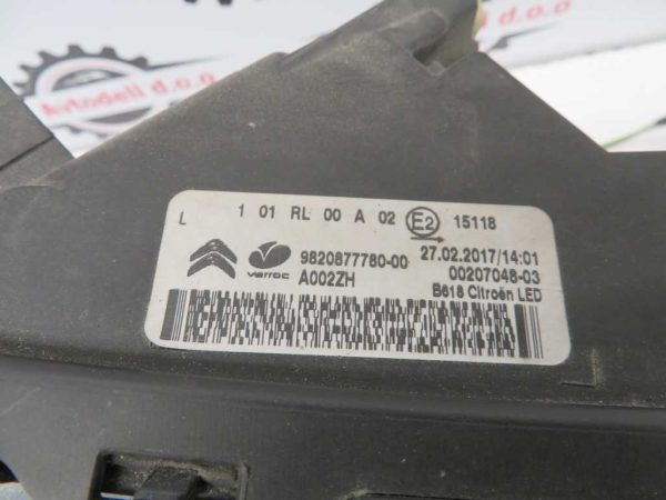 CITROEN C3 L.17, DNEVNA LED LUČ, PREDNJA LEVA - slika 2