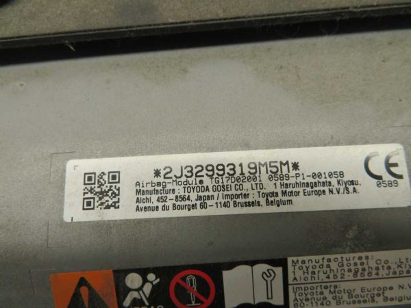 TOYOTA COROLLA L.20, AIRBAG KOMPLET - slika 6