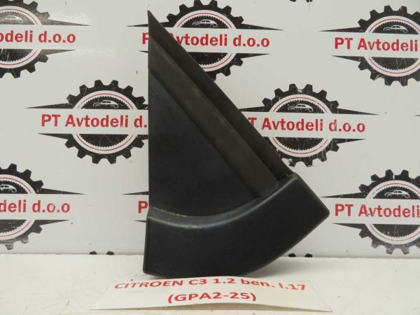 CITROEN C3 1.2 BEN. L.17, PVC TRIKOTNIK OB BLATNIKU, PREDNJI DESNI
