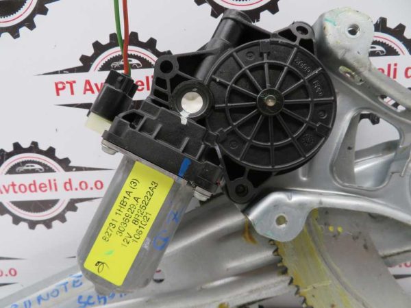 NISSAN NOTE L.15, MEHANIZEM ZA DVIG STEKLA, ZADNJI DESNI - slika 2