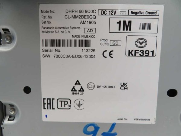 MAZDA CX-30 L.22, RADIO Z NAVIGACIJO - slika 3
