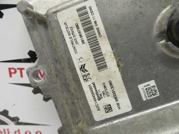 CITROEN C3 1.2 BEN. L.17, KOMPLET MOTORNI RAČUNALNIK - slika 5
