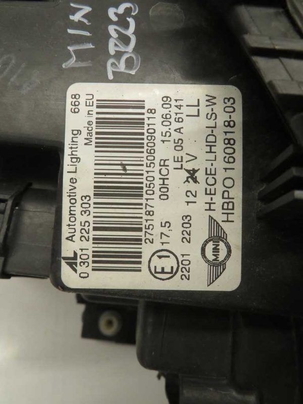 MINI ONE R56 L.08, PREDNJA LEVA LUČ - slika 2