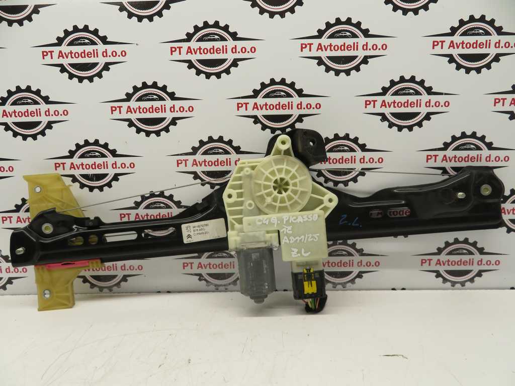 CITROEN C4 GRAND PICASSO L.16, MEHANIZEM ZA DVIG STEKLA, ZADNJI LEVI