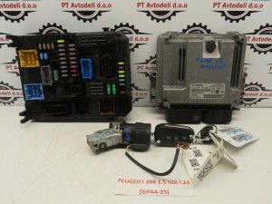 PEUGEOT 208 1.5 HDI L.24, KOMPLET MOTORNI RAČUNALNIK
