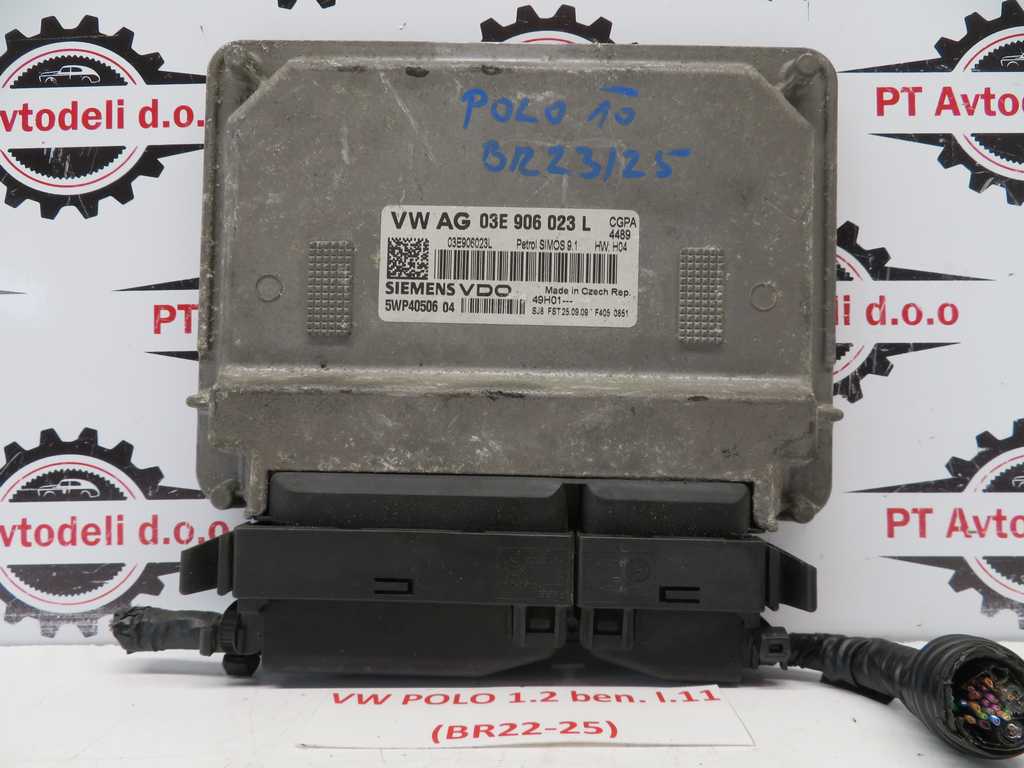 VW POLO 1.2 BEN. L.11, KOMPLET MOTORNI RAČUNALNIK - slika 6