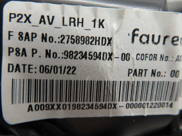 PEUGEOT 208 L.24, DESNI ZRAČNIK - slika 2