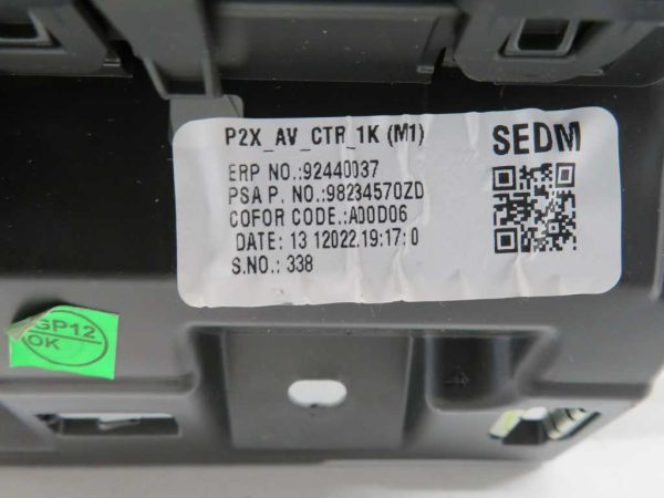PEUGEOT 208 L.24, SREDINSKI ZRAČNIK - slika 2