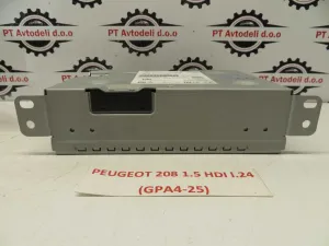 PEUGEOT 208 L.24, RADIO