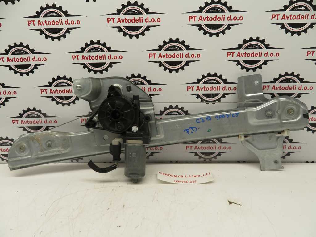 CITROEN C3 L.17, MEHANIZEM ZA DVIG STEKLA, PREDNJI DESNI