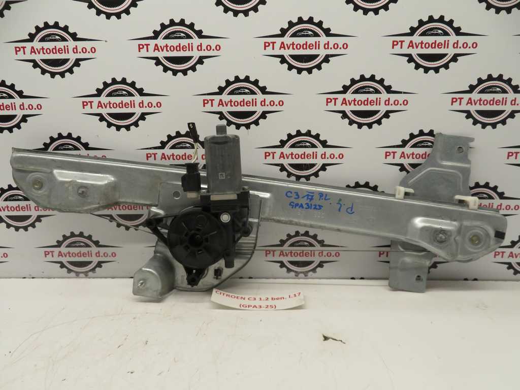 CITROEN C3 L.17, MEHANIZEM ZA DVIG STEKLA, PREDNJI LEVI