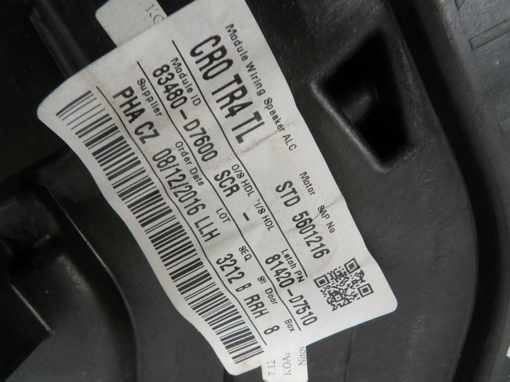 HYUNDAI TUCSON L.17, MEHANIZEM ZA DVIG STEKLA, ZADNJA DESNA - slika 2