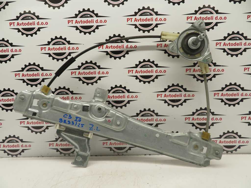 CITROEN C3 L.20, MEHANIZEM ZA DVIG STEKLA, ZADNJI LEVI