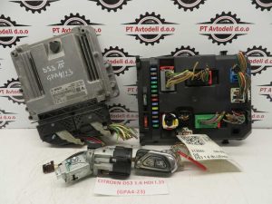CITROEN DS3 1.6 HDI L.15, MOTORNI RAČUNALNIK KOMPLET