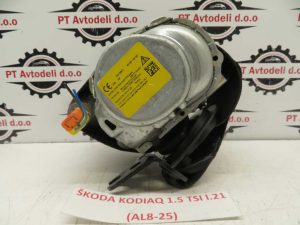 ŠKODA KODIAQ L.21, VARNOSTNI PAS, ZADNJI DESNI