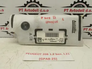 PEUGEOT 208 L.21, SEDEŽNI AIRBAG, LEVI