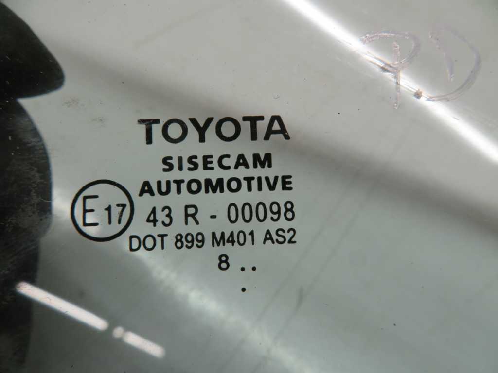 TOYOTA C-HR L.19, STEKLO V VRATIH, PREDNJE DESNO - slika 2