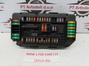 BMW 1 F20 L.12, VAROVALKE Z ELEKTRONIKO