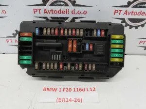BMW 1 F20 L.12, VAROVALKE Z ELEKTRONIKO