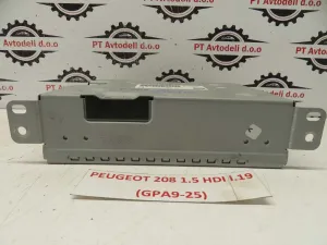 PEUGEOT 208 L.19, RADIO