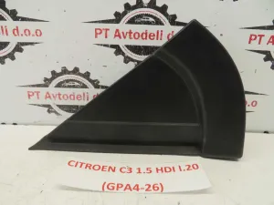 CITROEN C3 L.20, PVC TRIKOTNIK BLATNIKA, LEVI