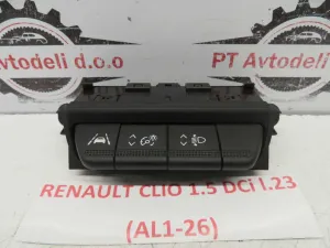 RENAULT CLIO L.23, RAZNA STIKALA