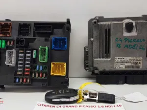 CITROEN C4 PICASSO 1.6 HDI L.16, MOTORNI RAČUNALNIK KOMPLET